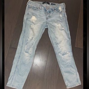 low rise boyfriend jeans